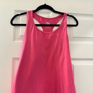 Pink muscle top,size:M